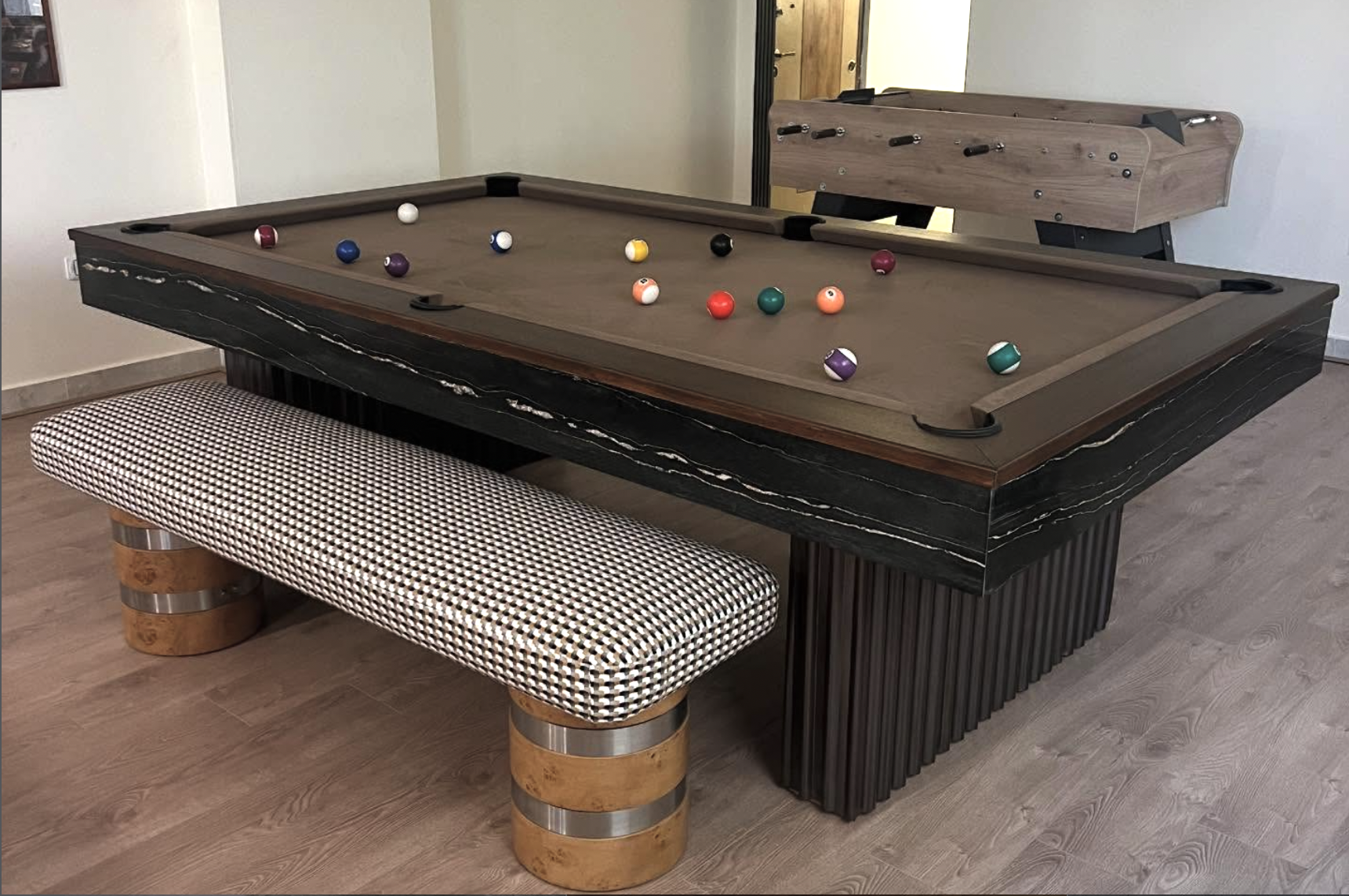KITOS wood pool table